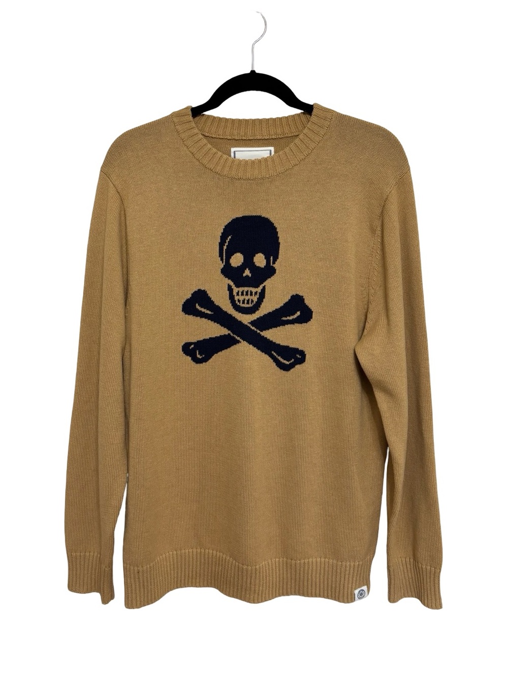 Long Wharf Men’s Bellamy SeaWell Sweater in Dune - Size L